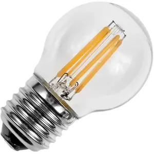 Lampe boule SPL LED filament 4W (remplace 30W) culot large E27 pas cher