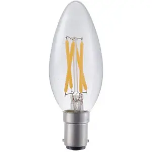 Comparateur de prix : Schiefer Lighting Ampoule Bougie Led C35x100 Ba15d 4w 320 Lm Clair