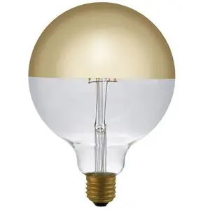 spl Ampoule G125 Led E27 à Tête Miroir 6.5w Doré pas cher