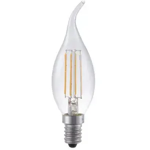 Comparateur de prix : spl Ampoule Flamme Led E14 C35 4w 270 Lm Clair