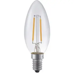 Comparateur de prix : Schiefer Lighting Ampoule Bougie Led C35x100 E14 2.8w 250 Lm Clair