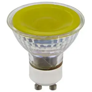 spl Spot Led Gu10 Mr16 En Verre Jaune Non-dimmableVendu parmanutan