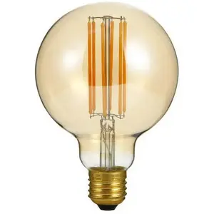 Comparateur de prix : spl Ampoule Filament Led E27 G95 400 Lm 5.5w Doré