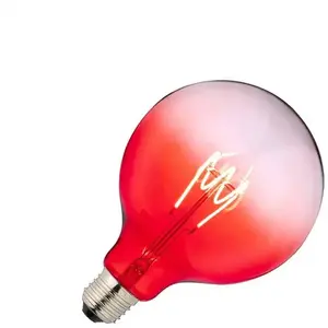 spl Ampoule Flex Tr Led E27 G125 190 Lm 4.5w Rouge pas cher