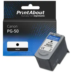 Comparateur de prix : PrintAbout Cartouche compatible Canon PG-50 - Noir