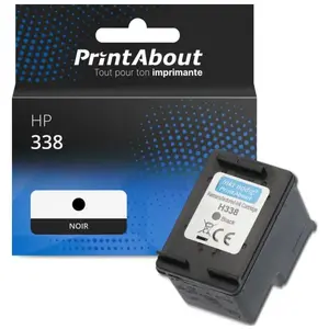 Comparateur de prix : PrintAbout Cartouche compatible HP 338 (C8765EE) - Noir