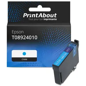 Comparateur de prix : PrintAbout Cartouche compatible Epson T08924010 - Cyan