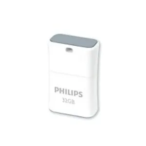 Clé USB - PHILIPS - PICO FM32FD85B/00 - 32 Go - Gris - USB 2.0 pas cher