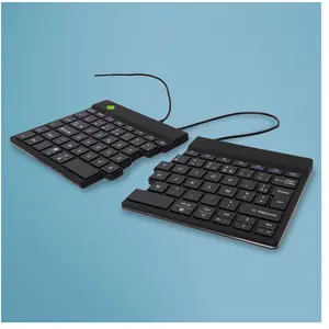 Comparateur de prix : Clavier ergonomique R-Go Tools - USB - AZERTY Français - Noir