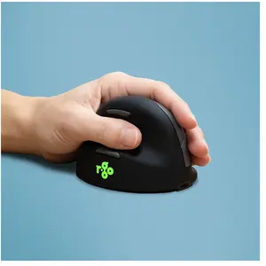 Comparateur de prix : R-Go Souris ergonomique HE Break - souris verticale - Bluetooth 5.0 - noir