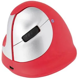 Souris verticale R-GO TOOLS HE Sport - Bluetooth - 5 boutons - Rouge - Sans fil - 2400 dpi pas cher