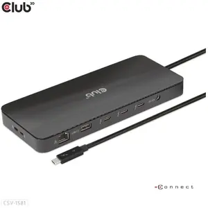 Comparateur de prix : CLUB3D CSV-1581 station d'accueil Thunderbolt 4 Noir CSV-1581