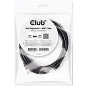 CLUB3D Mini DisplayPort 1.2 HBR2 Cable M/M 2m/6.56ft 4K60Hz pas cher