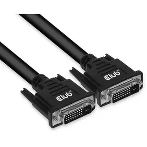 Club 3D Câble DVI Dual Link (24+1) bidirectionnel 3 m M/M