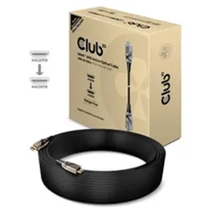 Comparateur de prix : CLUB3D HDMI 2.0 UHD Active Optical Cable HDR 4K 60Hz M/M 50m/164,04ft