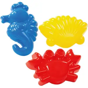 Polesie - 3 moules a sable 14CM ASS3 POI9639WD01 pas cher