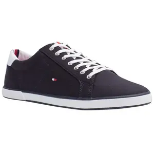 Comparateur de prix : Tommy Hilfiger Homme Flag formateurs, Bleu