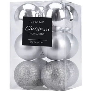 Comparateur de prix : Home & Styling collection Koopman - Set de boules de Noël, ø 6 cm, 12 pièces