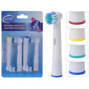 Merkloos / Sans marque 4x Brossettes de rechange universelles pour brosse a dent électriqueVendu parelectro-depot