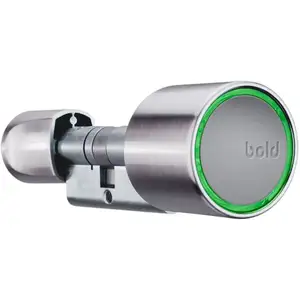 Cylindre de serrure connecté Bluetooth haute sécurité 55mm - BoldVendu parcdiscount