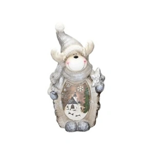 Comparateur de prix : ECD Germany Figurine de Renne avec Éclairage LED 51cm, Blanc Chaud, Ch...