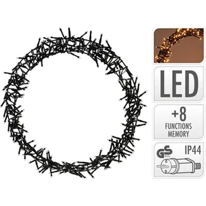 Comparateur de prix : Home & Styling Ambiance Anneau lumineux de Noël avec 300 LED 38 cm