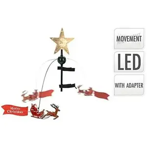 Comparateur de prix : Edm LED Star for Christmas Tree with Movement, 22 x 8 x 51 cm