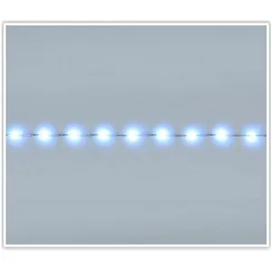 Edm Guirlande Soft Wire 400 Led Blanc Froid 8 Fonctions - GENERIQUE pas cher