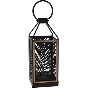 PROGARDEN Lanterne décorative en métal 38 cm KO-HZ1101870 pas cher