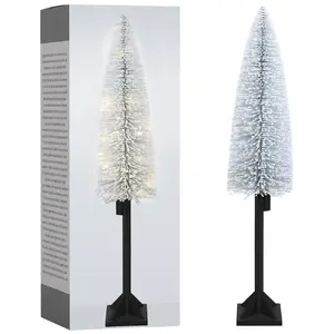 Other Sapin de Noël Lumineux Enneigé - 25 LED - 120 cm pas cher