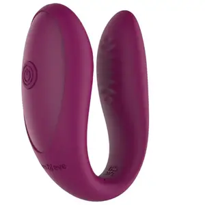 Le Jouet pour Deux par Adam & Eve - Stimulateur pour couple - Violet pas cher