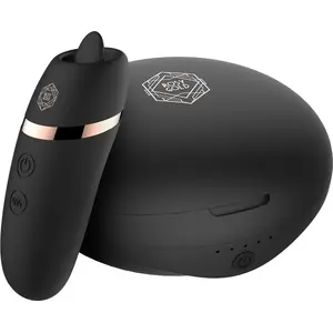Rosy Gold Stimulateur Léchage avec Boîtier Luxe Noir pas cher