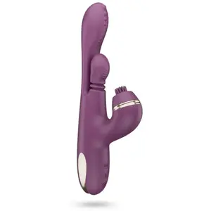 Vibe Collection - Trio Tap - Rabbit Multifonction pas cher