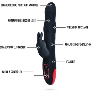 Lieberte Lieberté - Vibromasseur Rabbit - "Marie" pas cher