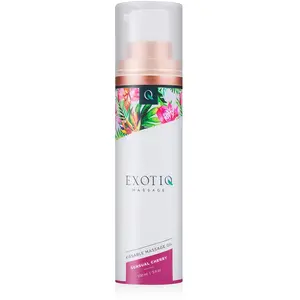 Comparateur de prix : Exotiq Kissable Massage Oil - Sensual Cherry - 100ml