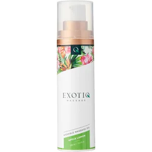 Exotiq Kissable Massage Oil - Apple Lemon, 100ml pas cher