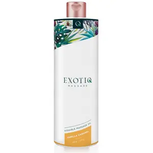 Exotiq - Huile de massage caramel à la vanille - 500 ml pas cher