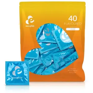EasyGlide - Préservatifs parfumés - 40 pièces pas cher