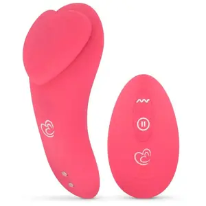 EasyToys - Vibromasseur de culotte avec télécommande - Rose pas cher