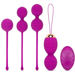 EasyToys Ensemble de boules de Kegel avec télécommande - Violet