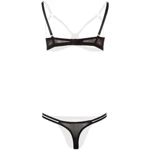 CHRISTINE Offenes BH-Set Sanna - SchwarzVendu paradam-et-eve