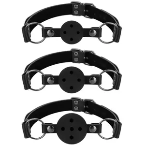 Bedroom Fantasies - Ensemble de 3 Ball Gags - NoirVendu paradam-et-eve