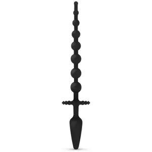 EasyToys Online Only Plug Anal et Perles - NoirVendu paradam-et-eve