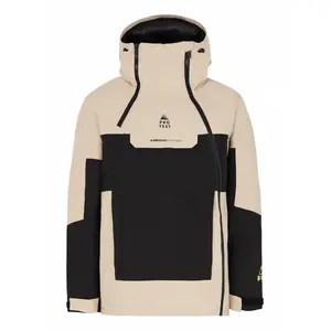 Protest - Prtdazzle Snowjacket - Veste de ski taille S, noir/beige pas cher