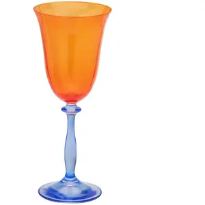 Anna + Nina - Verre à vin Paradise Multicolore taille unique pas cher