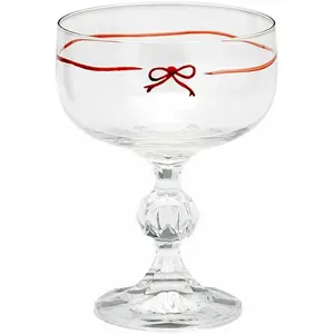 Anna + Nina - Verres à pieds Bistro - Set de 2  Rouge taille unique