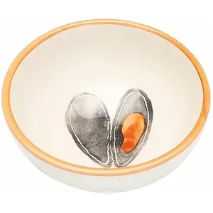 Anna + Nina - Bol Moules Orange taille unique pas cher