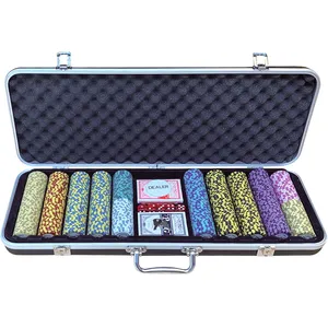 Buffalo Jeu De Poker Dlx 500 Clay Chips 13.5gr pas cher