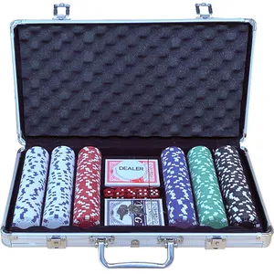 Buffalo Coffret de poker aluminium 300 jetons