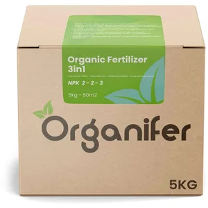 Engrais - Organifer - Engrais Organique - Granulés De Fumier De Vache 3En1 - 5 Kg - Pour 50 M2 pas cher